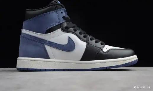 HIGH “BLUE JORDAN OG 555088-115 RETRO AIR 555088-115 1 MOON” 0505